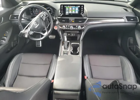 2021 Honda Accord Sport из США, поврежденный, VIN 1HGCV1F38MA103318